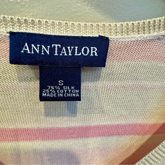 Ann Taylor silk/cotton small sweater - Picture 3 of 4